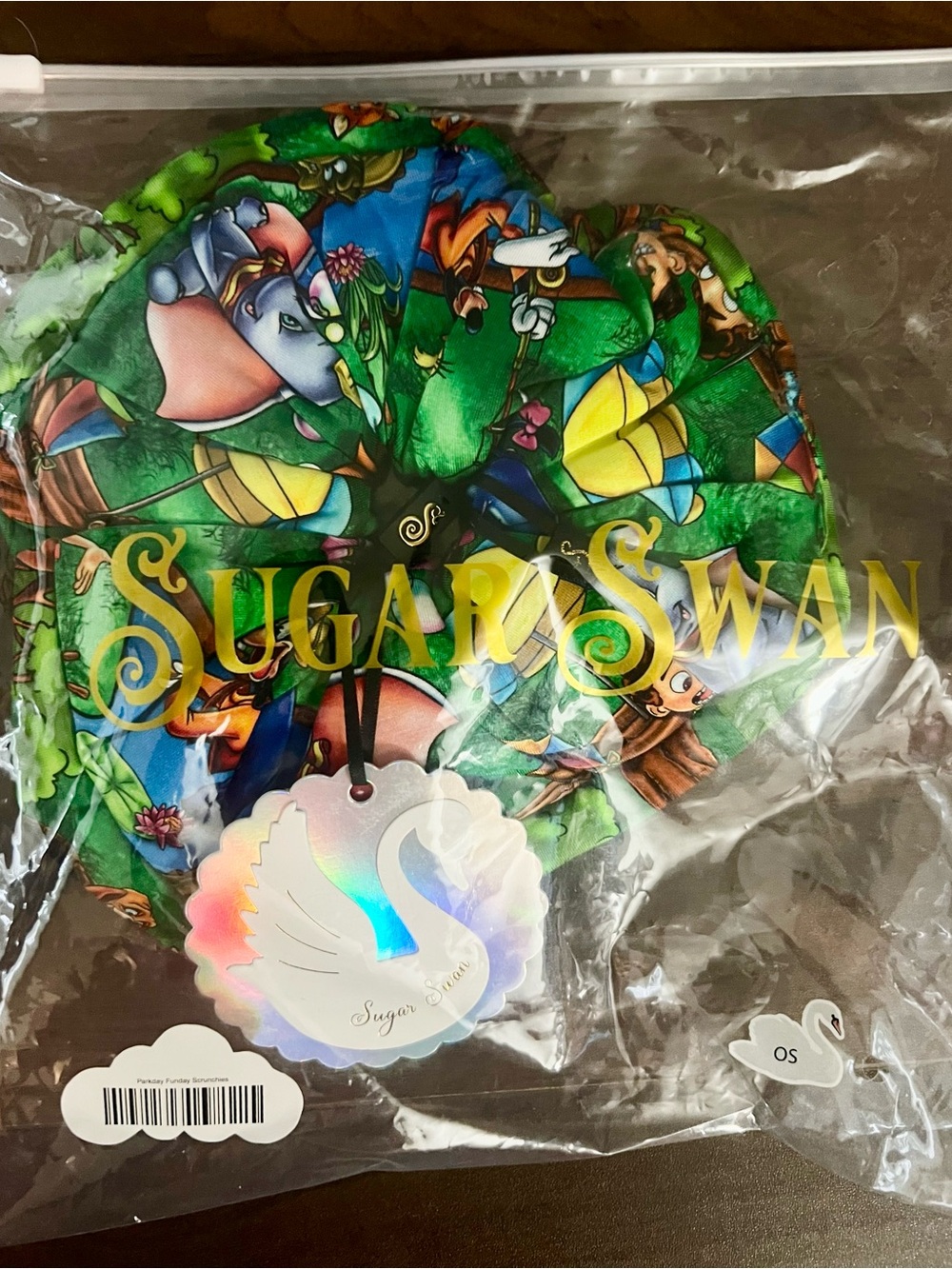 Sugar Swan HUGE Scrunchie